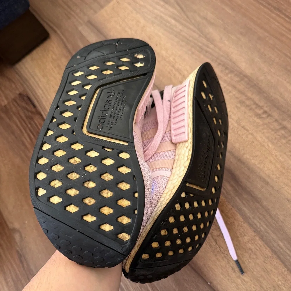 adidas nmd Pink and Black Women's Sneakers - Picture 5 of 6